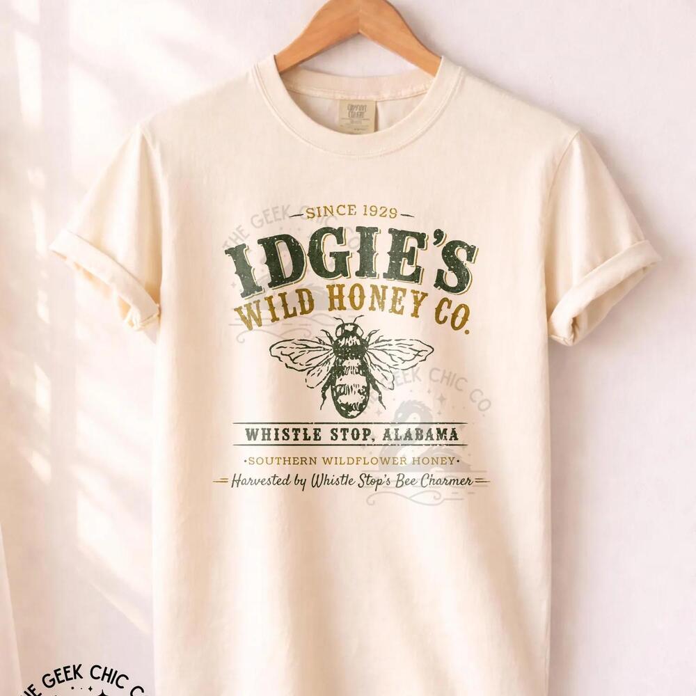 IdgieS Wild Honey Co. T-Shirt Fried Green Tomatoes Movie Graphic Tee